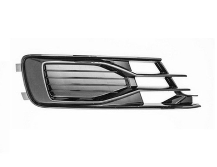 Acceder a la pieza Rejilla derecha parachoques, negro brillante