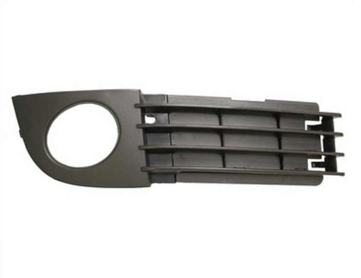 Acceder a la pieza Rejilla derecha parachoques, negra, abierta