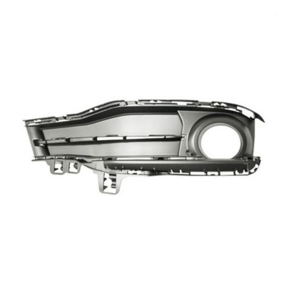 Acceder a la pieza Rejilla derecha parachoques, negra, cerrada, agujeros antiniebla (Sportline)