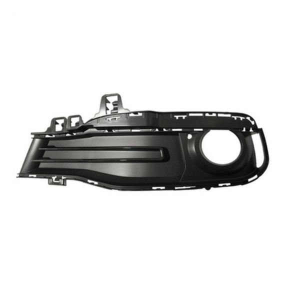 Acceder a la pieza Rejilla izquierda parachoques, negra, cerrada, agujero antinieblas (Luxury Line)