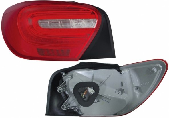 Acceder a la pieza Piloto trasero izquierdo, LED