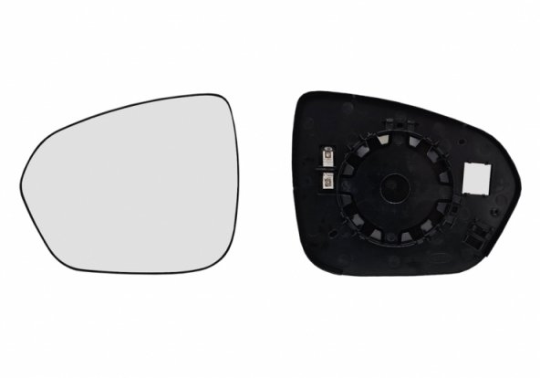 Acceder a la pieza Cristal + soporte retrovisor izquierdo, convexo, térmico