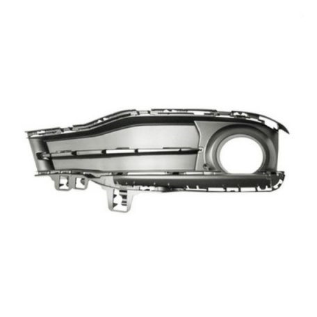 Acceder a la pieza Rejilla derecha parachoques, negra, cerrada, agujeros antiniebla (Sportline)