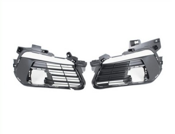 Acceder a la pieza Kit rejilla parachoques, negro