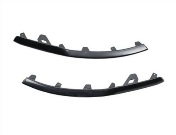 Acceder a la pieza Kit molduras rejilla, parachoques delantero, negro