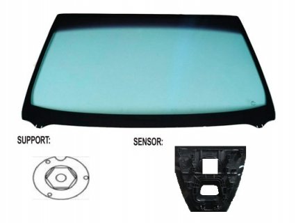 Acceder a la pieza Parabrisas verde acústica (Mod. Familiar)