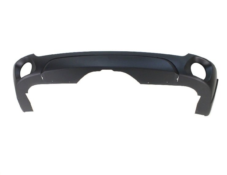 Parachoques trasero inferior, negro, agujero moldura, escape redondeo (Mod. Experience/Excellence) BMW-X5 pour BMW X5  pour BMW X5