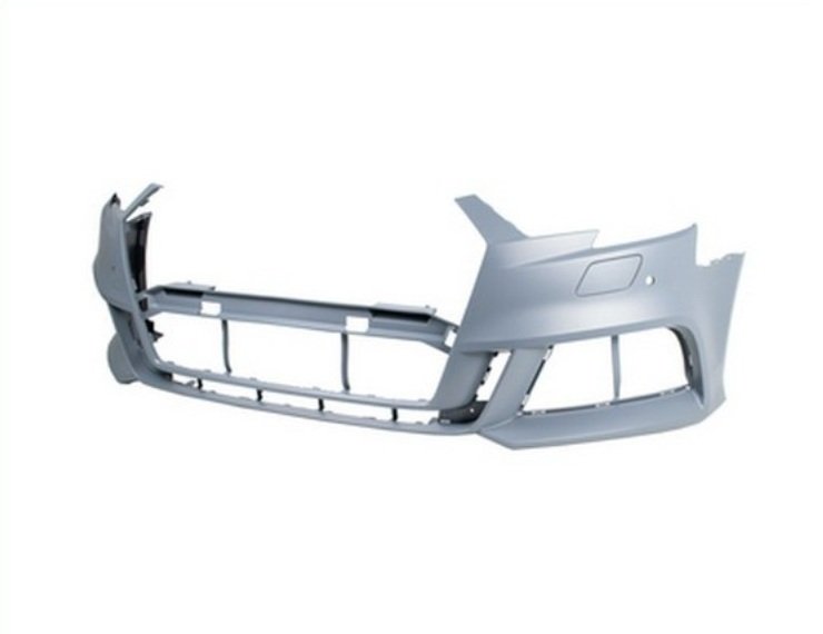 Acceder a la pieza Parachoques delantero imprimado, con tapa gancho, agujeros sensores, con tapas lava faros (S-Line)