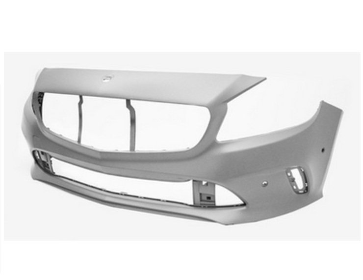 Acceder a la pieza Parachoques delantero imprimado, agujeros sensores