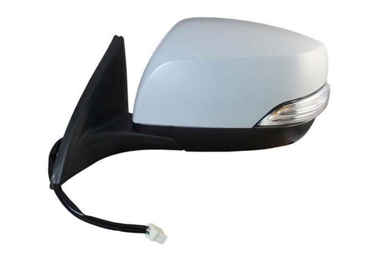 Retrovisor izquierdo elétrico, convexo, térmico, imprimado, abatible, intermitente (9 pines) SUBARU-OUTBACK pour SUBARU OUTBACK  pour SUBARU OUTBACK
