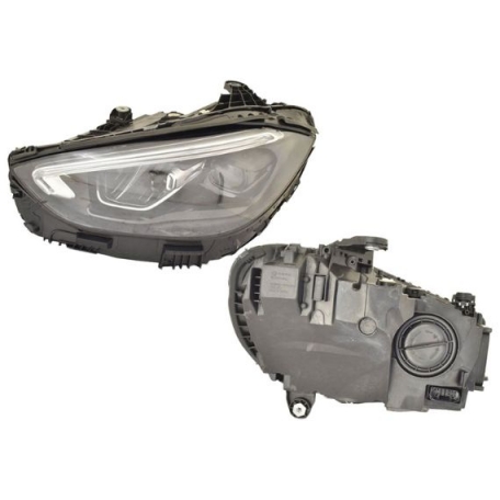 Acceder a la pieza Faro izquierdo, LED (Motor)