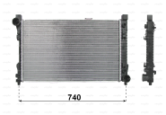 Radiador/Condensador MERCEDES Classe-slk Radiador/Condensador MERCEDES Classe-slk