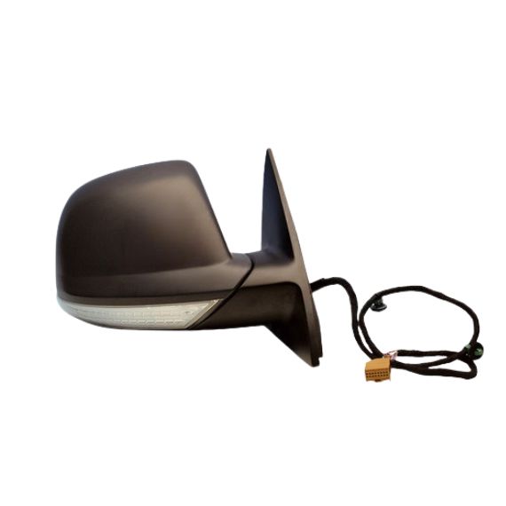 Retrovisor eléctrico izquierdo, imprimado, asférico, térmico, con intermitente, abatible ACCESSOIRES CAMION-GUARDABARROS, SOPORTES, CALZOS pour VOLKSWAGEN TOUAREG   pour VOLKSWAGEN TOUAREG