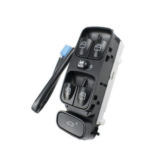 Acceder a la pieza 4 Interruptores de elevalunas delantero izquierdo, negro, con cables (9 pines)