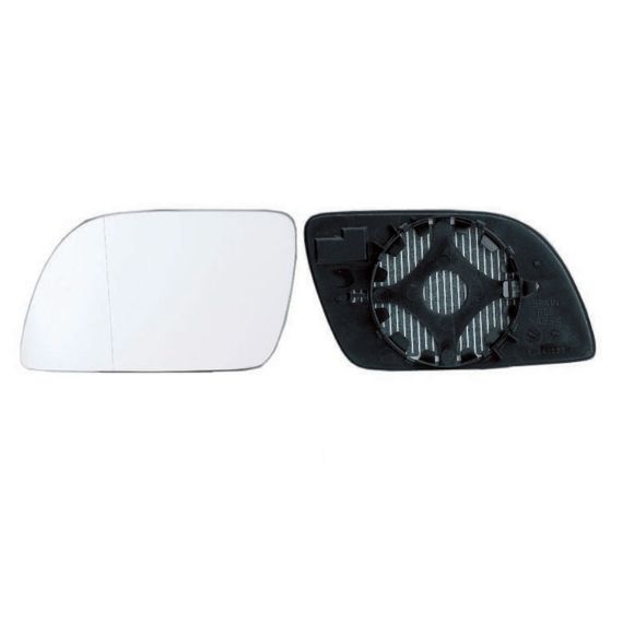 Cristal + soporte retrovisor izquierdo, asférico VOLKSWAGEN-POLO pour VOLKSWAGEN POLO  pour VOLKSWAGEN POLO