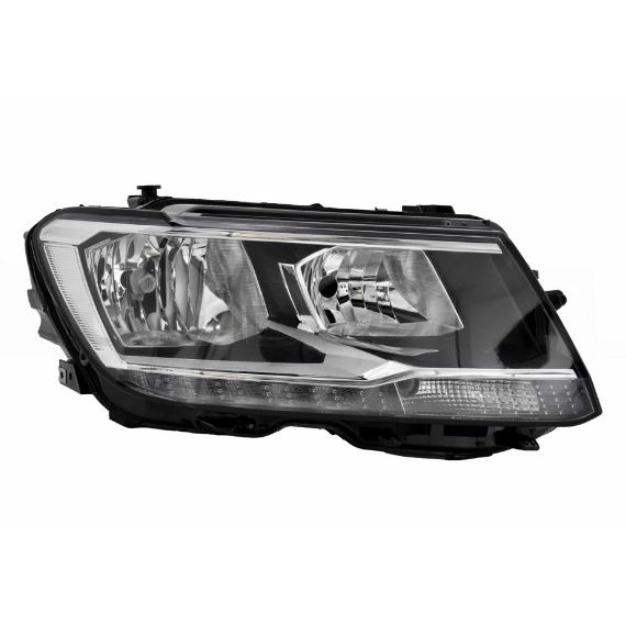 Faro eléctrico derecho, H7+H7, LED (Motor) (All Space) ACCESSOIRES CAMION-GUARDABARROS, SOPORTES, CALZOS pour VOLKSWAGEN TIGUAN  pour VOLKSWAGEN TIGUAN