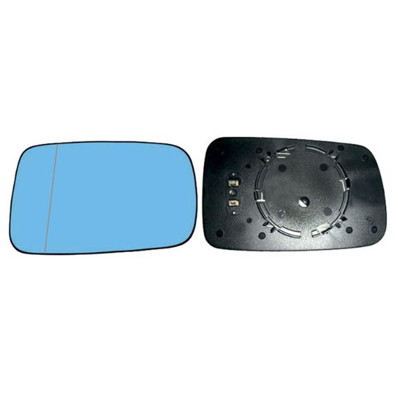 Acceder a la pieza Cristal azul + soporte retrovisor izquierdo, asférico, azul, térmico