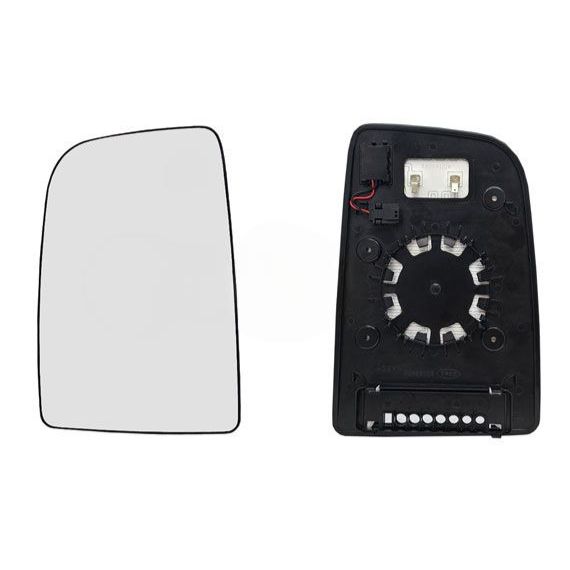 Acceder a la pieza Cristal + soporte retrovisor izquierdo, convexo, térmico, side (Brazo medio/largo)