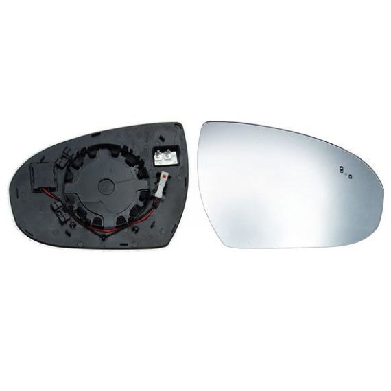 Acceder a la pieza Cristal + soporte retrovisor derecho, convexo, térmico, side