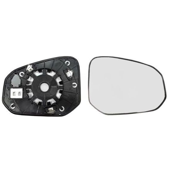 Acceder a la pieza Cristal + soporte retrovisor derecho, convexo, térmico