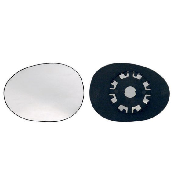 Cristal + soporte retrovisor izquierdo, asférico
