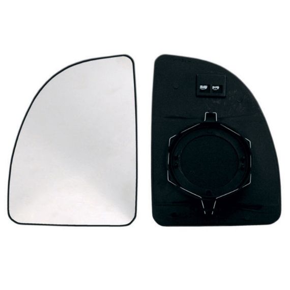 Cristal + soporte retrovisor, convexo, térmico (Grande)