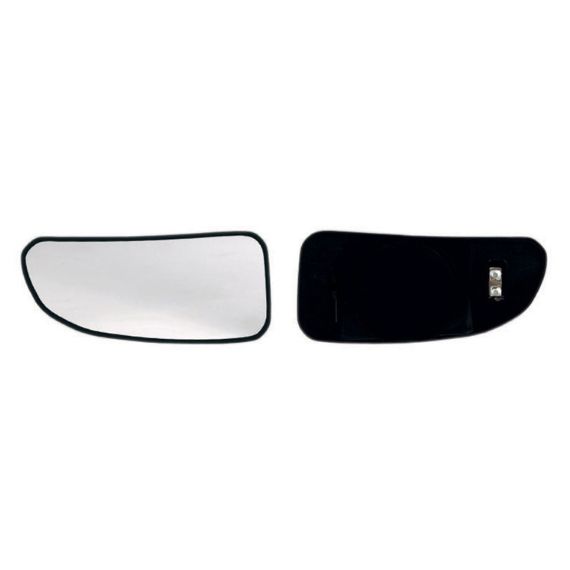 Cristal + soporte retrovisor izquierdo, convexo, térmico (Pequeño) (Desde 1999)