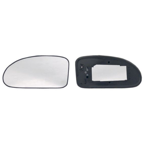 Cristal + soporte retrovisor izquierdo, convexo