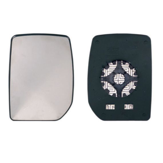 Cristal + soporte retrovisor izquierdo, térmico, convexo (Grande)