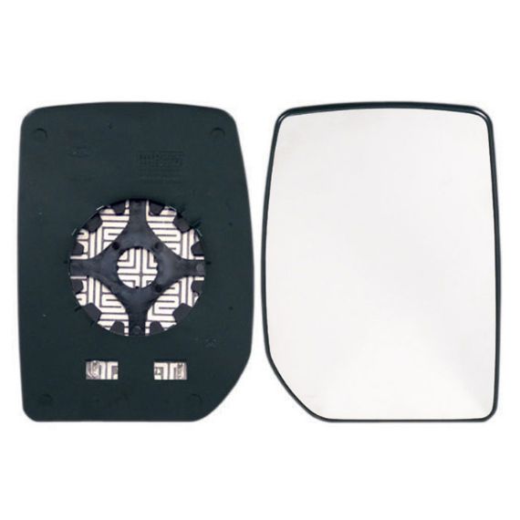 Cristal + soporte retrovisor derecho térmico, convexo (Grande)