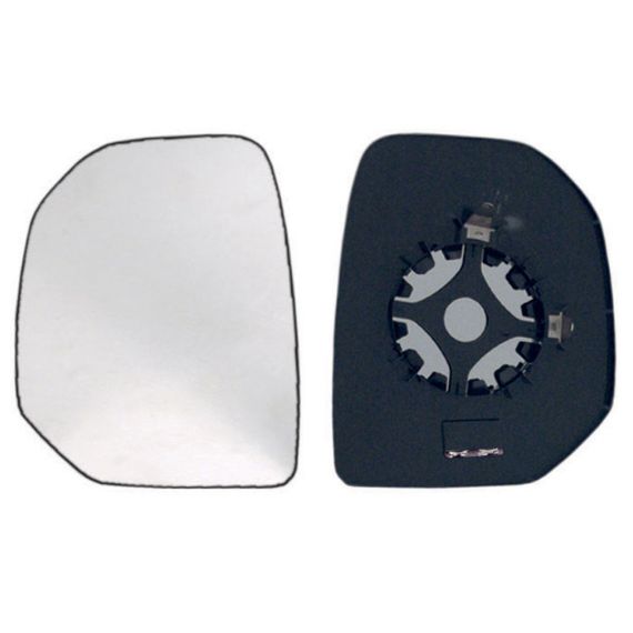 Cristal + soporte retrovisor izquierdo, térmico, convexo