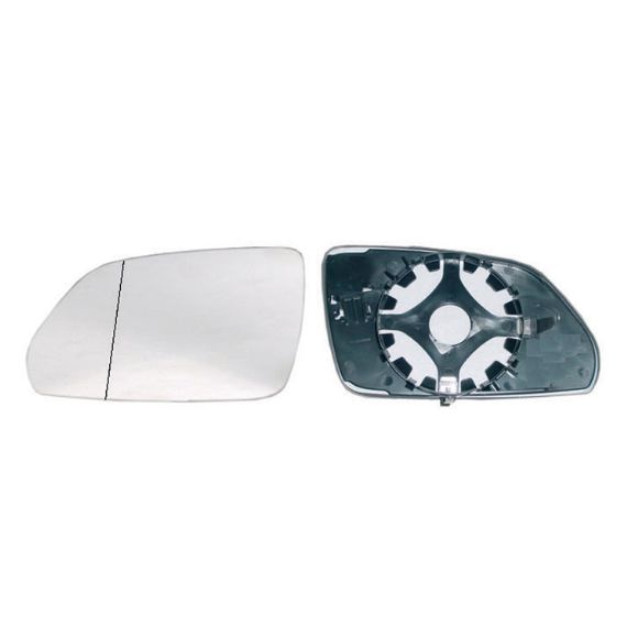 Cristal + soporte retrovisor izquierdo, asférico