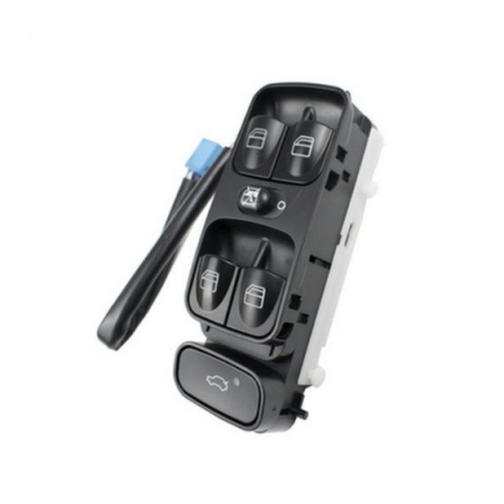 Acceder a la pieza 4 Interruptores de elevalunas delantero izquierdo, negro, con cables (9 pines) Acceder a la pieza 4 Interruptores de elevalunas delantero izquierdo, negro, con cables (9 pines)