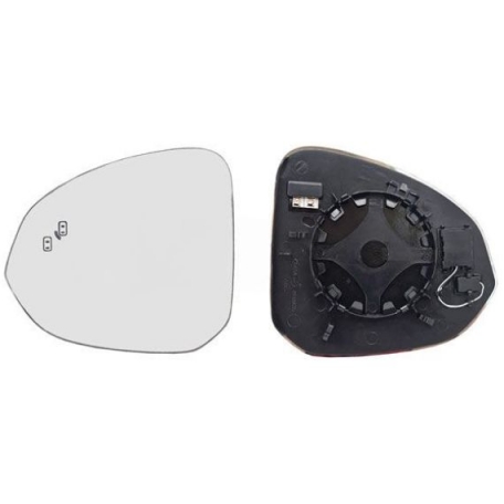 Acceder a la pieza Cristal + soporte retrovisor izquierdo, convexo, térmico, side Acceder a la pieza Cristal + soporte retrovisor izquierdo, convexo, térmico, side