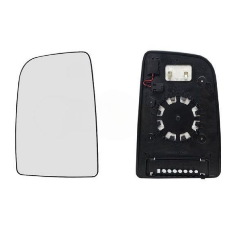 Acceder a la pieza Cristal + soporte retrovisor izquierdo, convexo, térmico, side (Brazo medio/largo)