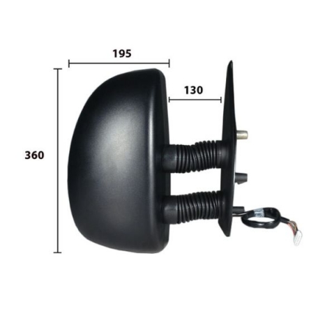 Acceder a la pieza Retrovisor derecho eléctrico, térmico, convexo (Largo) (Desde 1999)