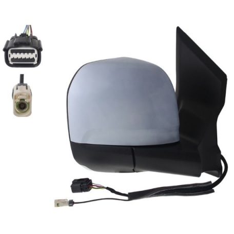 Acceder a la pieza Retrovisor eléctrico derecho, convexo, térmico, imprimado, con antena, con intermitente, sonda (9 pines)