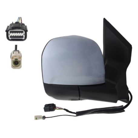 Acceder a la pieza Retrovisor eléctrico derecho, convexo, térmico, imprimado, con antena, abatible, con intermitente, sonda (11 pines)