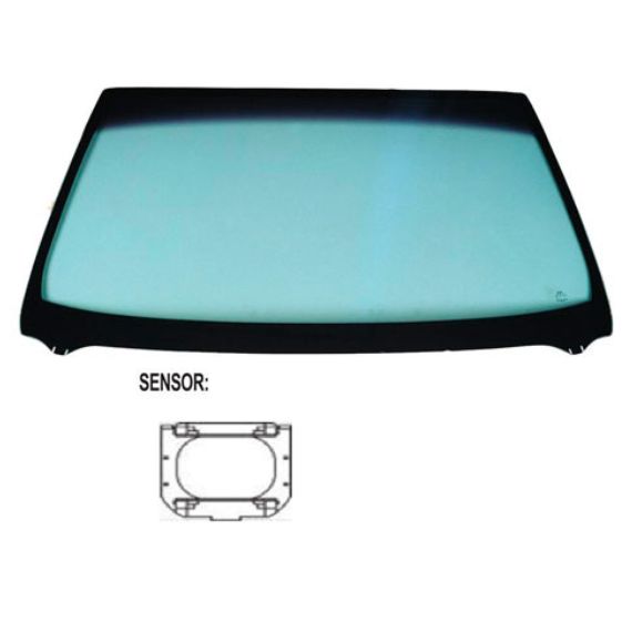 Acceder a la pieza Parabrisas tintado verde, sensor