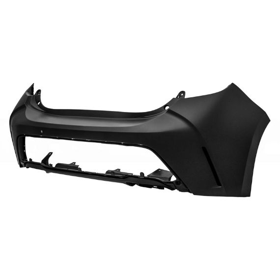 Acceder a la pieza Parachoques trasero imprimado, agujeros sensores, park assist