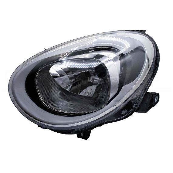 Acceder a la pieza Faro eléctrico izquierdo, negro, H4