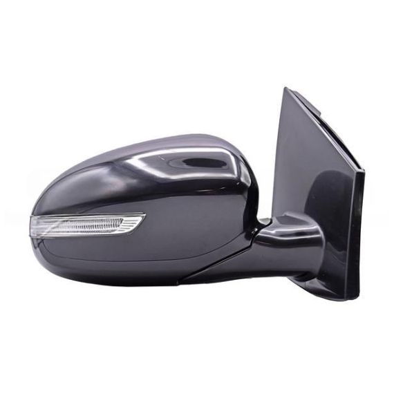 Retrovisor eléctrico derecho, negro, convexo, con intermitente, abatible ACCESSOIRES CAMION-GUARDABARROS, SOPORTES, CALZOS pour KIA SPORTAGE  pour KIA SPORTAGE