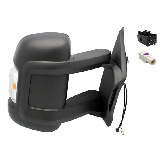 Retrovisor eléctrico derecho, convexo, térmico, con intermitente (16W), antena (largo) CITROEN-JUMPER pour CITROEN JUMPER  pour CITROEN JUMPER