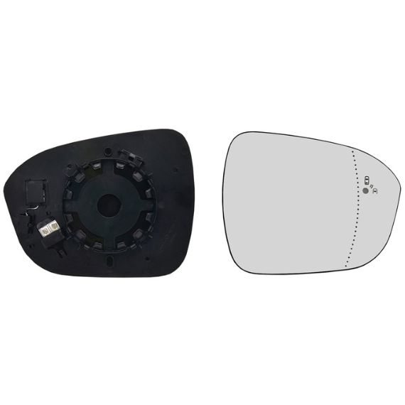 Acceder a la pieza Cristal + soporte retrovisor derecho, asférico, térmico, side