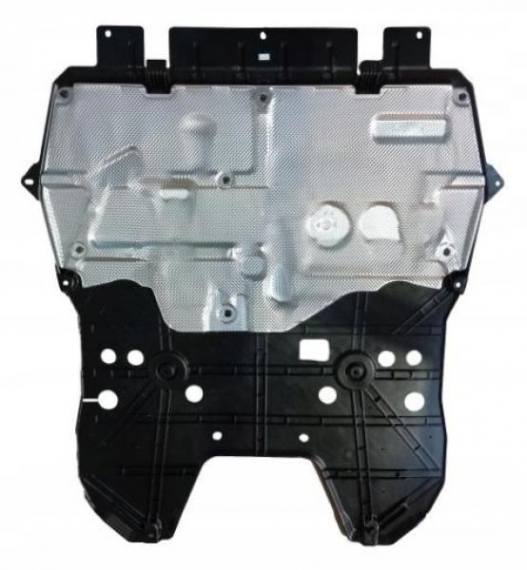 Acceder a la pieza Protector motor, aluminio