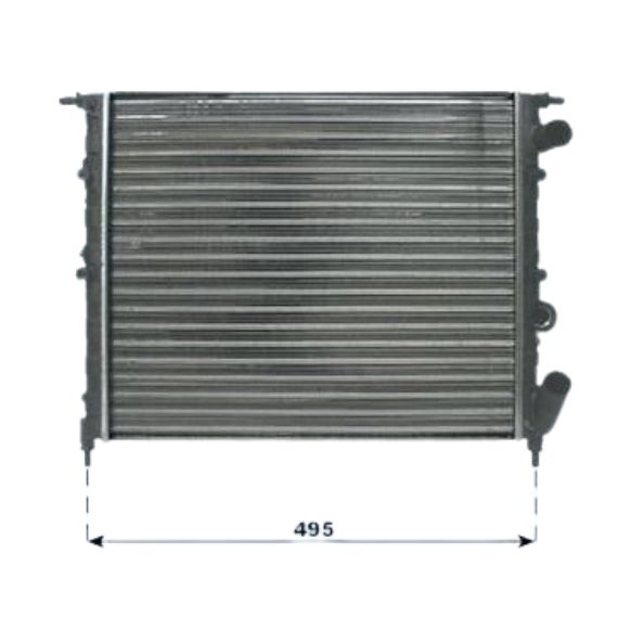 Radiator 1.7L Gasolina - 1.8L Gasolina RENAULT-R19 pour RENAULT R19  pour RENAULT R19