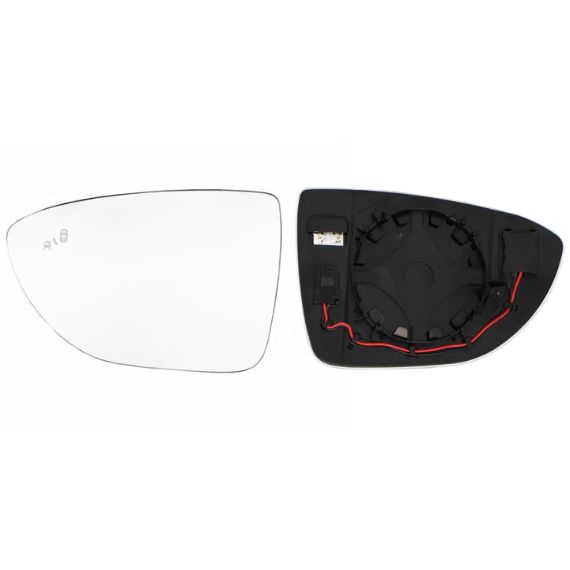 Acceder a la pieza Cristal + soporte retrovisor izquierdo, convexo, térmico, side