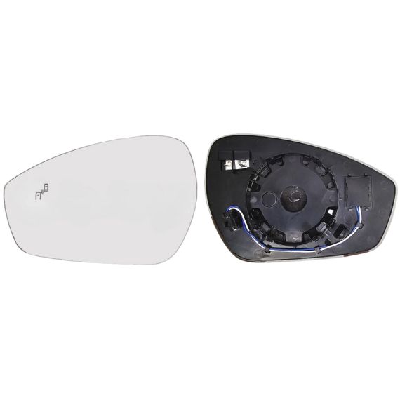 Acceder a la pieza Cristal + soporte retrovisor izquierdo, convexo, térmico, side