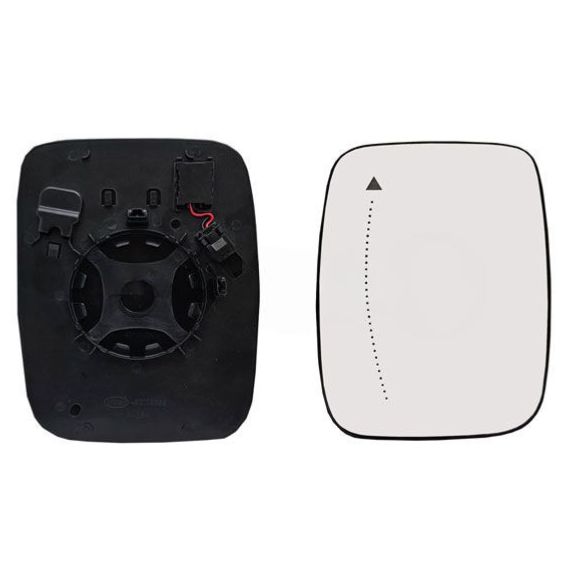 Acceder a la pieza Cristal + soporte retrovisor derecho, asférico, térmico, side