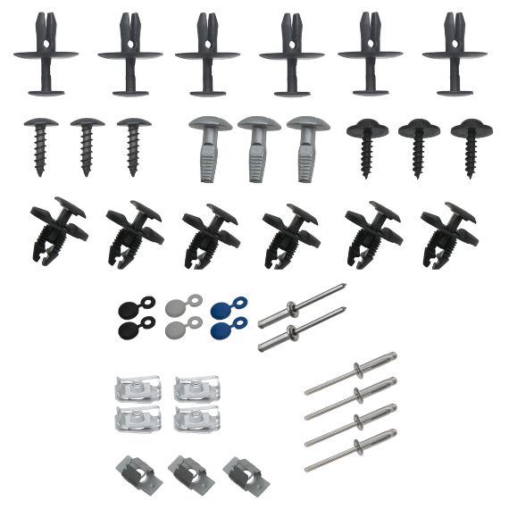 Kit de fijaciones partial parachoques delantero 